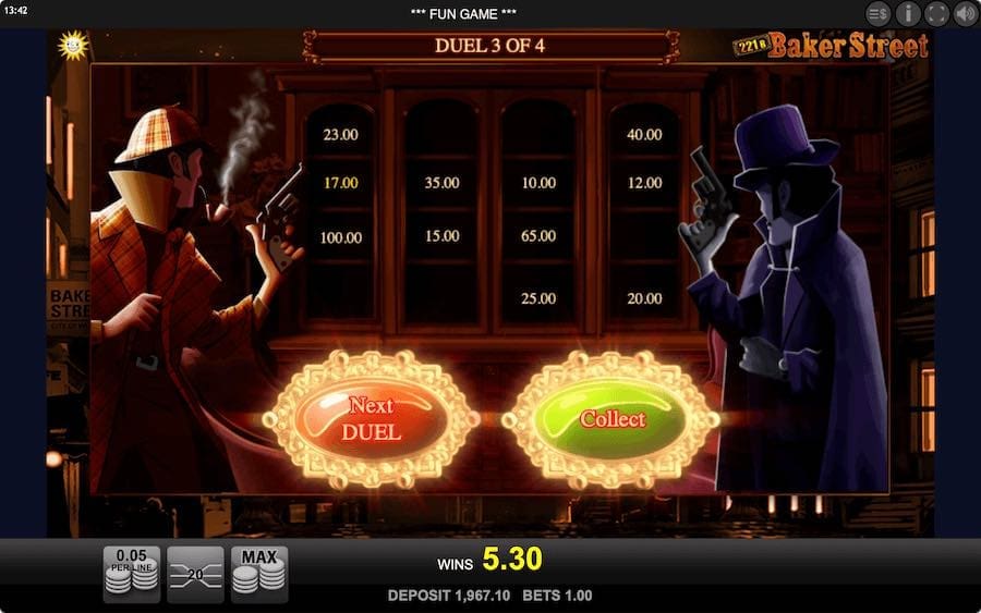 Trigger 2 Bonus Features When Playing Merkur Gaming's 221b Baker Street Slot