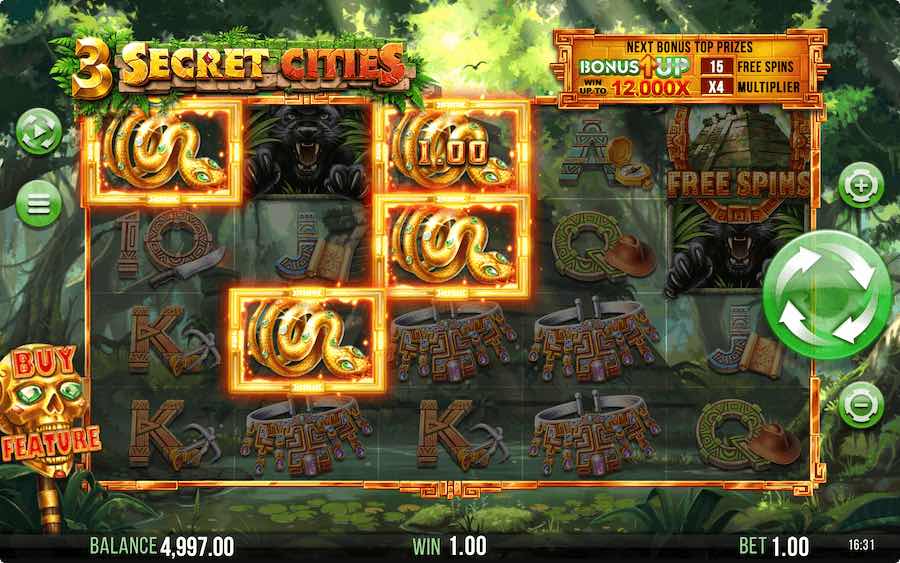 Play With 5 Reels, 1,024 Paylines, And Win Up To 50,000x Your Stake On 4theplayers 3 Secret Cities Online Slot