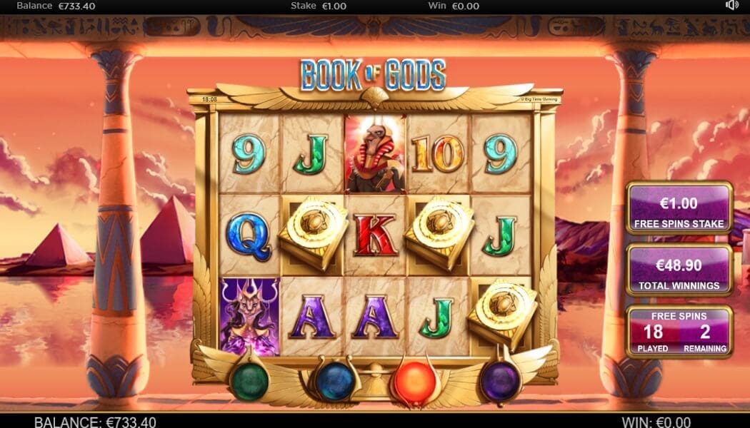 Fitur Ini Dapat Dipicu Ulang Hingga 3 Kali Di Book Of Gods