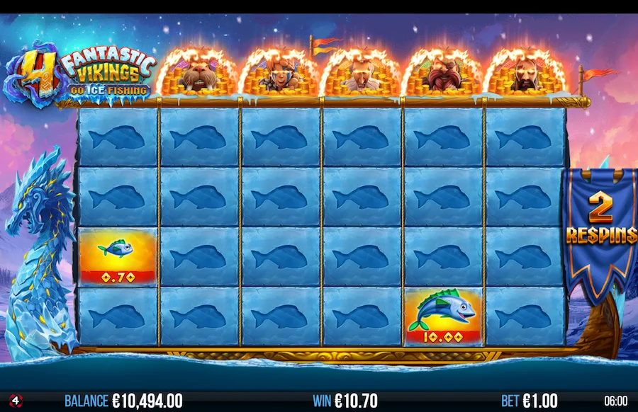 4 Fantastic Vikings Go Ice Fishing Slot 4ThePlayer