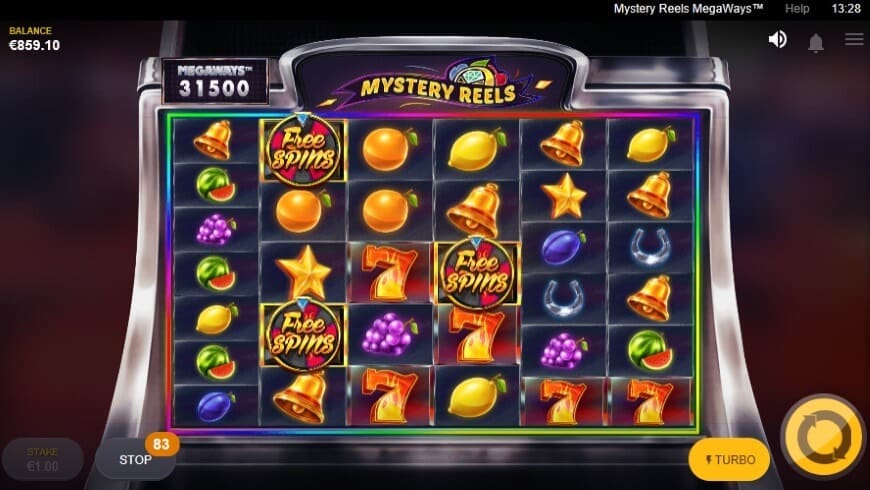 3 Free Spins Scatter Symbols Will Trigger The Bonus Round On Mystery Reels Megaways™ Slot