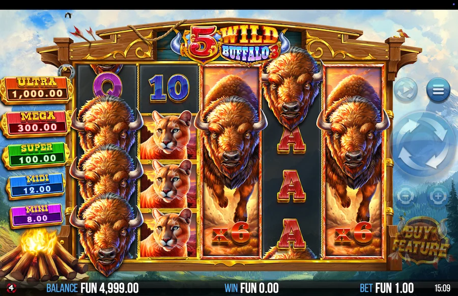 5 Wild Buffalo 3 Gameplay