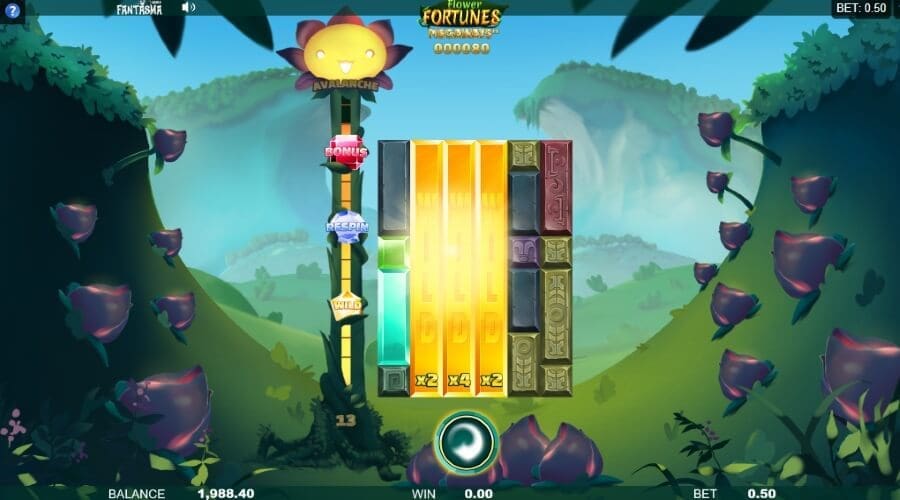 Level 2 On Flower Fortunes Megaways™ Opens Up The Multiplying Wilds Bonus Feature