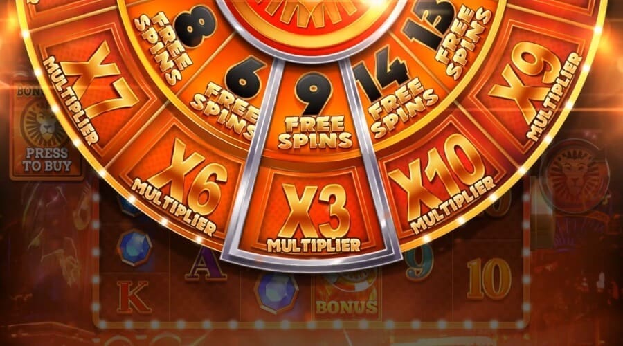 The Wheel Will Decide Your Free Spin Starting Point And Multiplier On Lv Megaways™