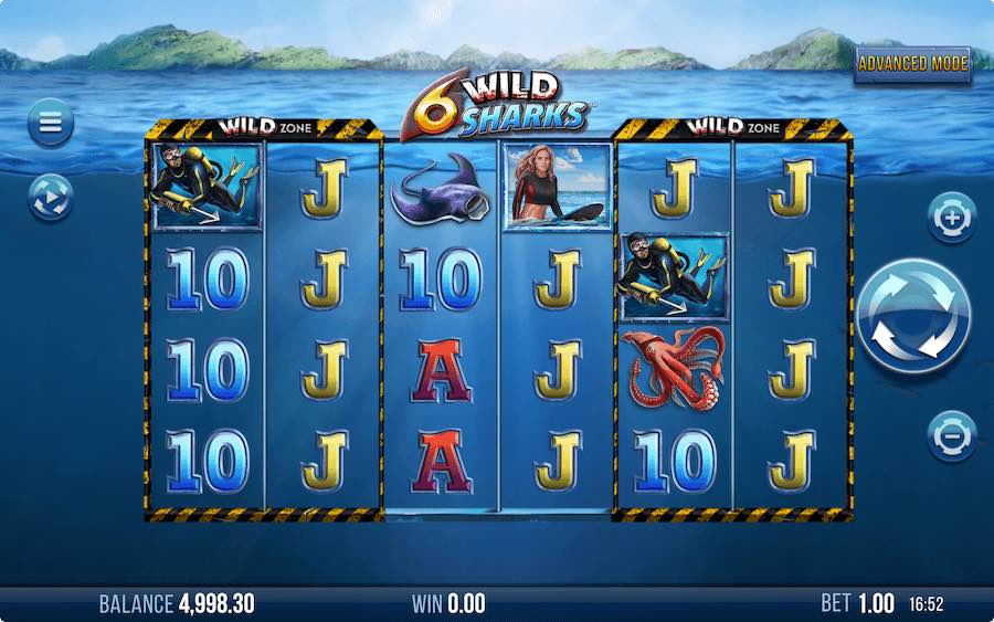 Play With 6 Reels, 4,096 Paylines, And Win Up To 10,368x Your Bet On 6 Wild Sharks Online Slot