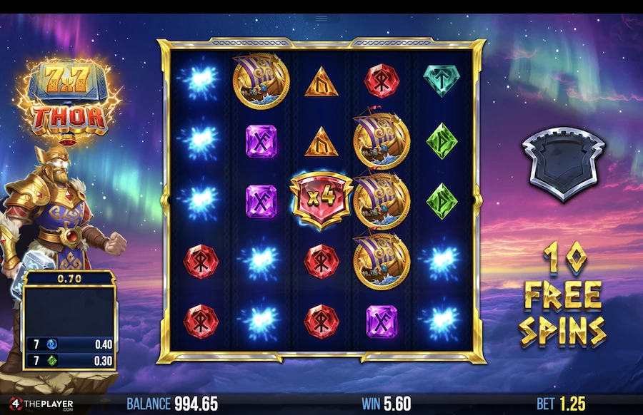 7x7 Thor Slot 4ThePlayer