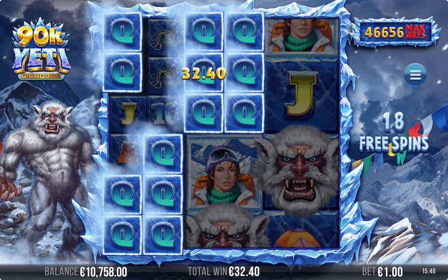 90k Yeti Gigablox Slot