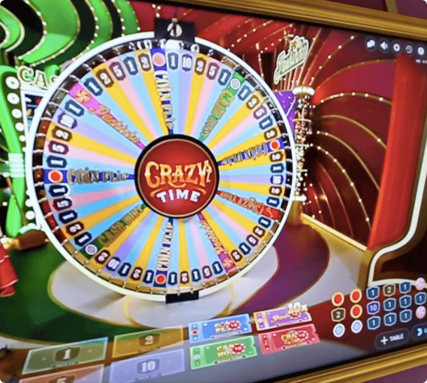 Place Your Bets On Crazy Time Live Casino Game