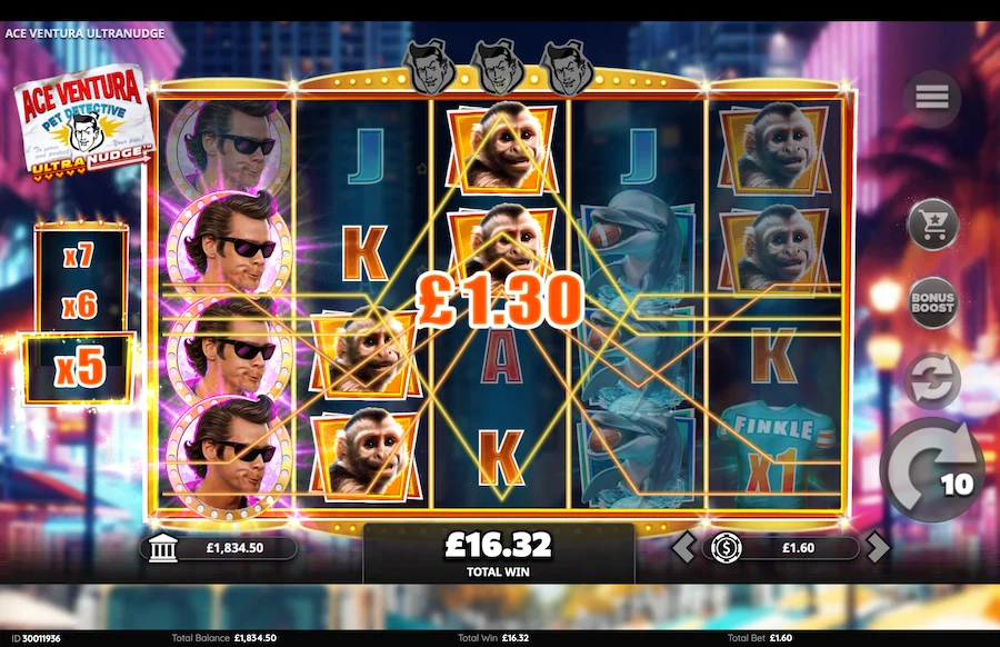 Ace Ventura Pet Detective Ultra Wild Slot Light & Wonder