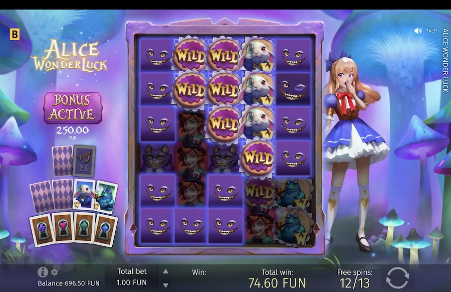 Alice Wonderluck Slot BGaming