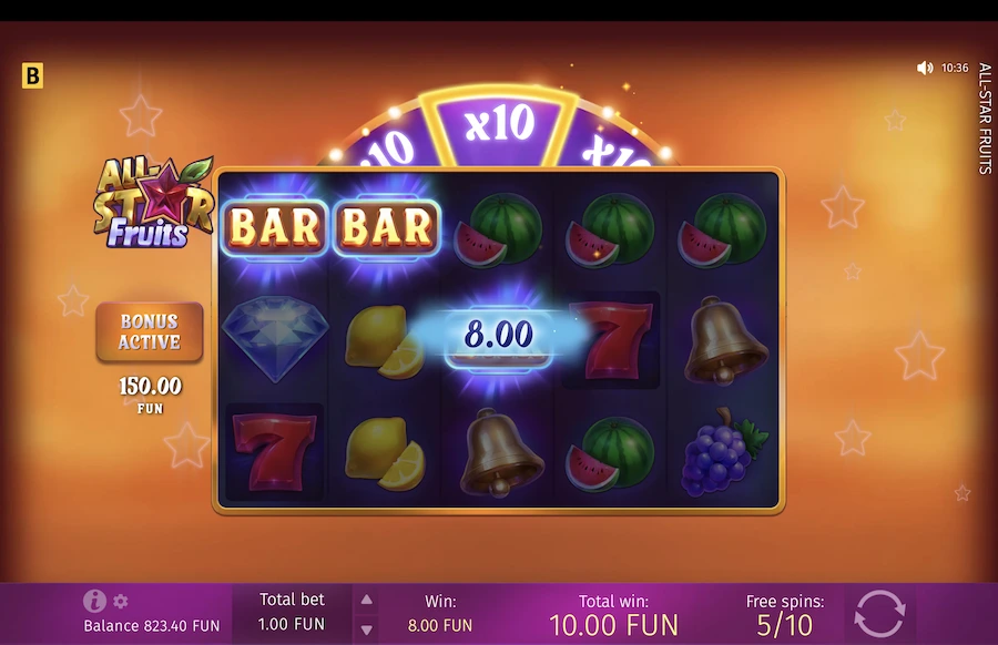 All Star Fruits Slot BGaming