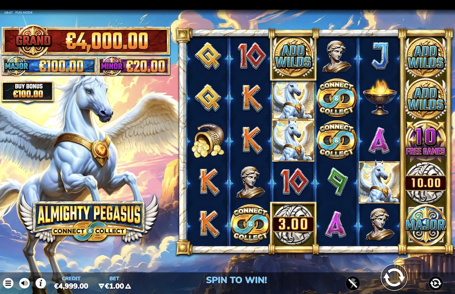 Almighty Pegasus Slot Atomic Slot Lab