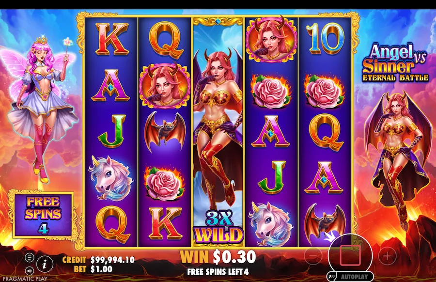 Angel Vs Sinner Eternal Battle Slot Pragmatic Play