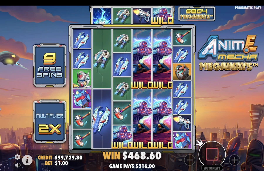 Anime Mecha Megaways Slot