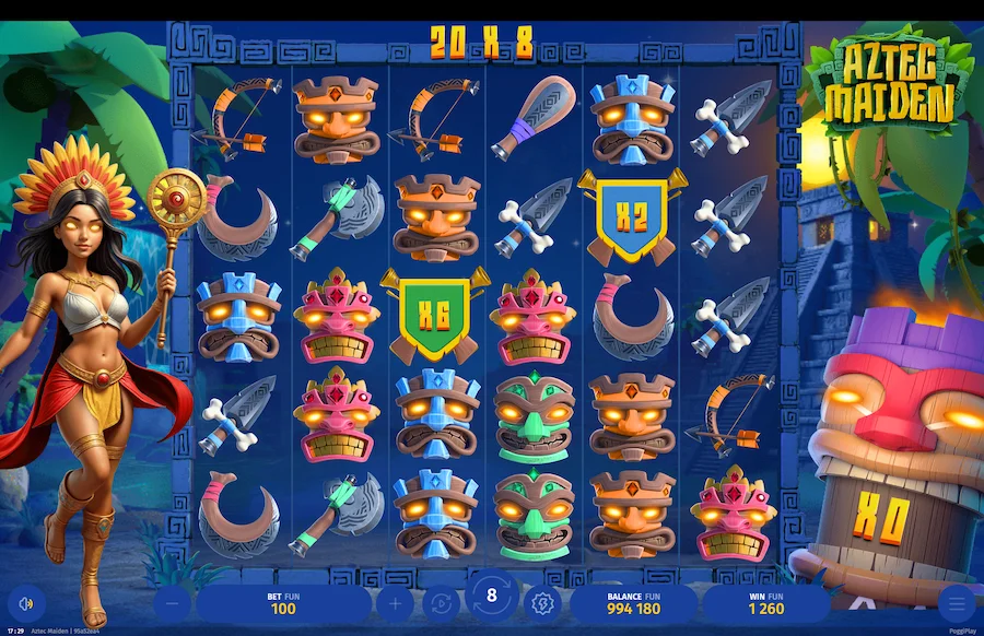 Aztec Maiden Slot PoggiPlay