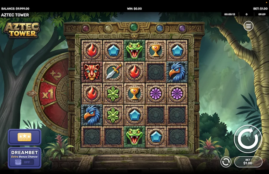 Aztec Tower Gameplay