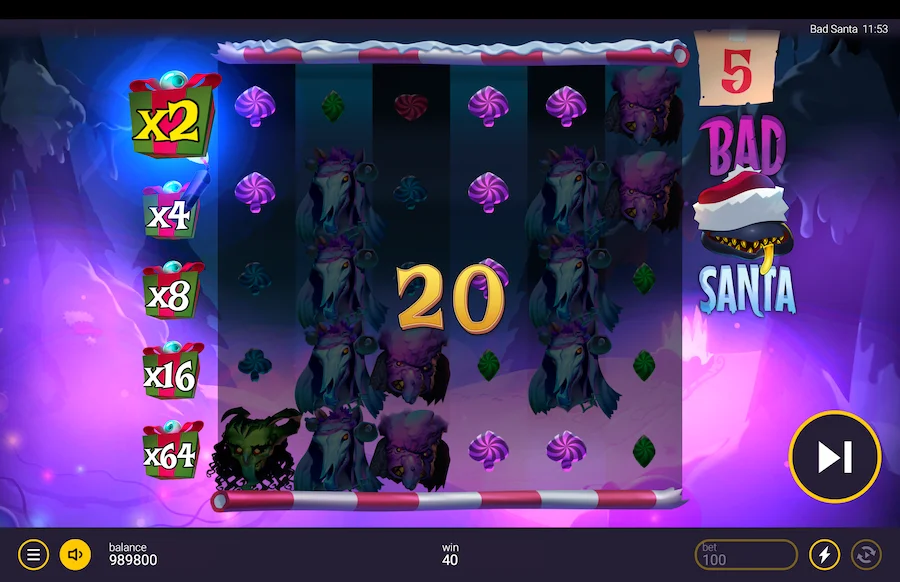 Bad Santa Slot Peter & Sons