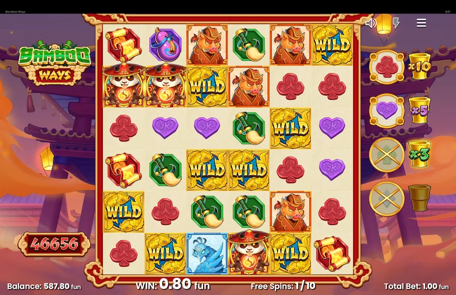 Bamboo Ways Slot Push Gaming