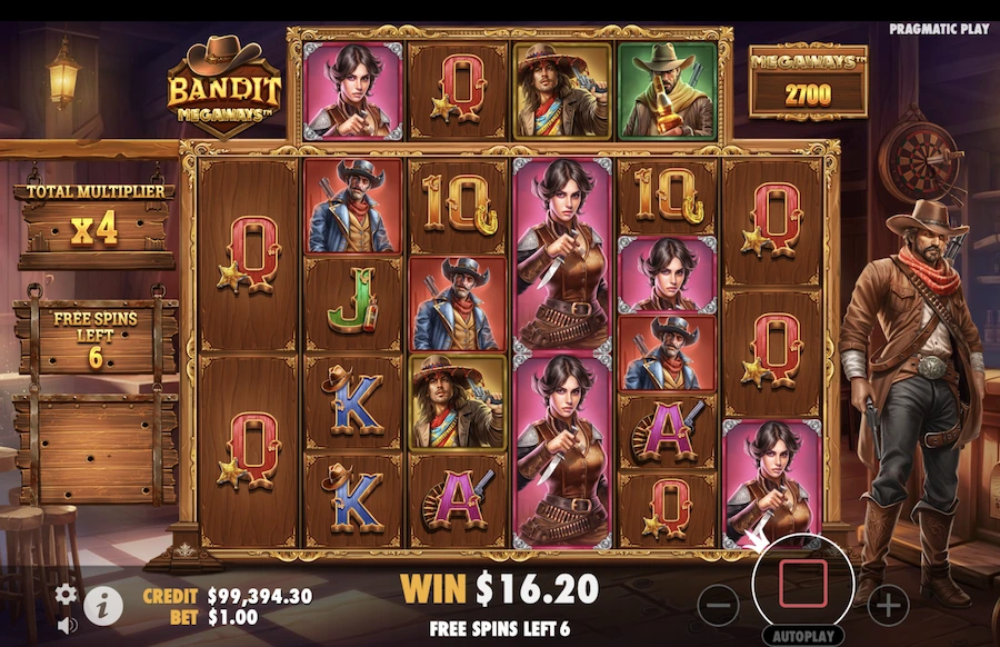 Bandit Megaways Slot Pragmatic Play