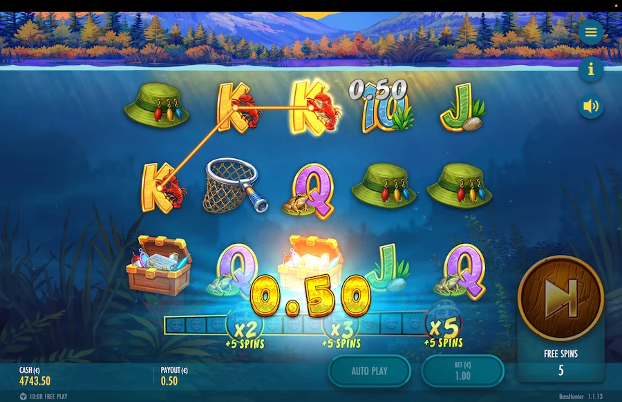 Bass Hunter Gameplay