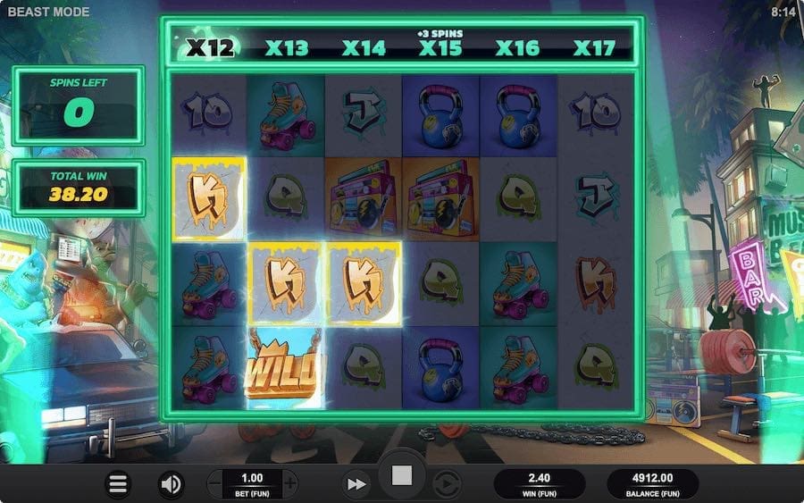 Beast Mode bonus round