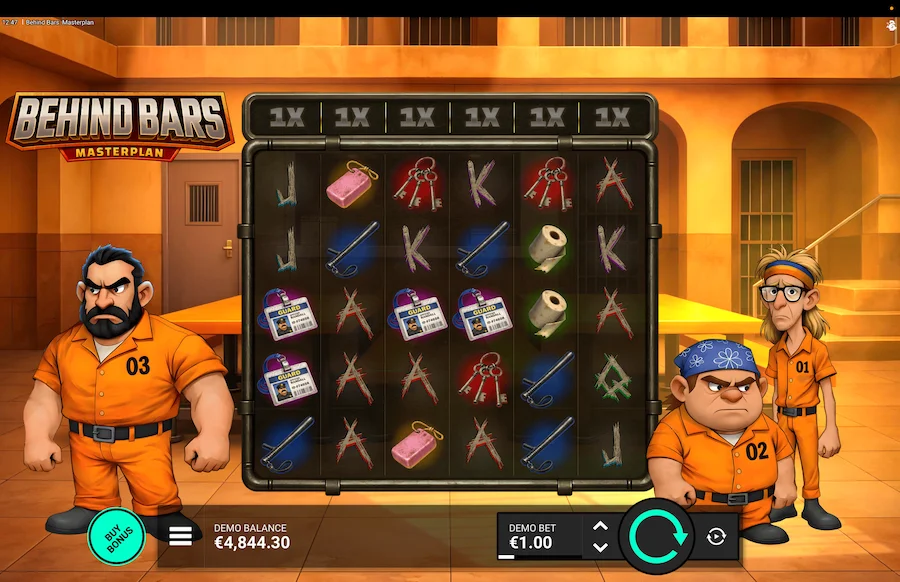 Behind Bars Masterplan Gameplay