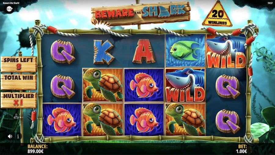 Beware The Shark slot IGT