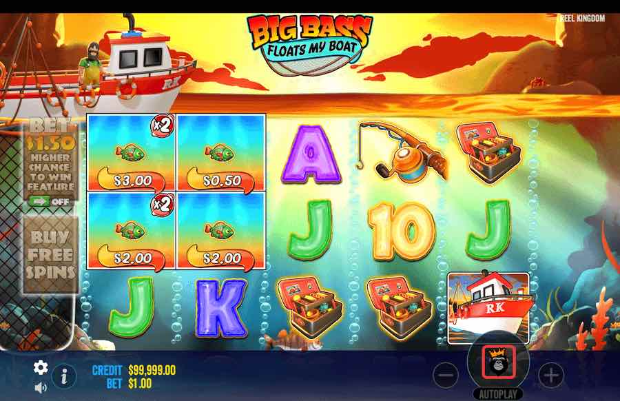 Big Bass Floats My Boat Slot Base Game