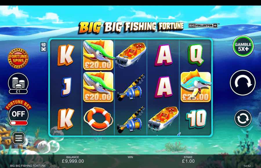 Big Big Fishing Fortune Slot Base Game