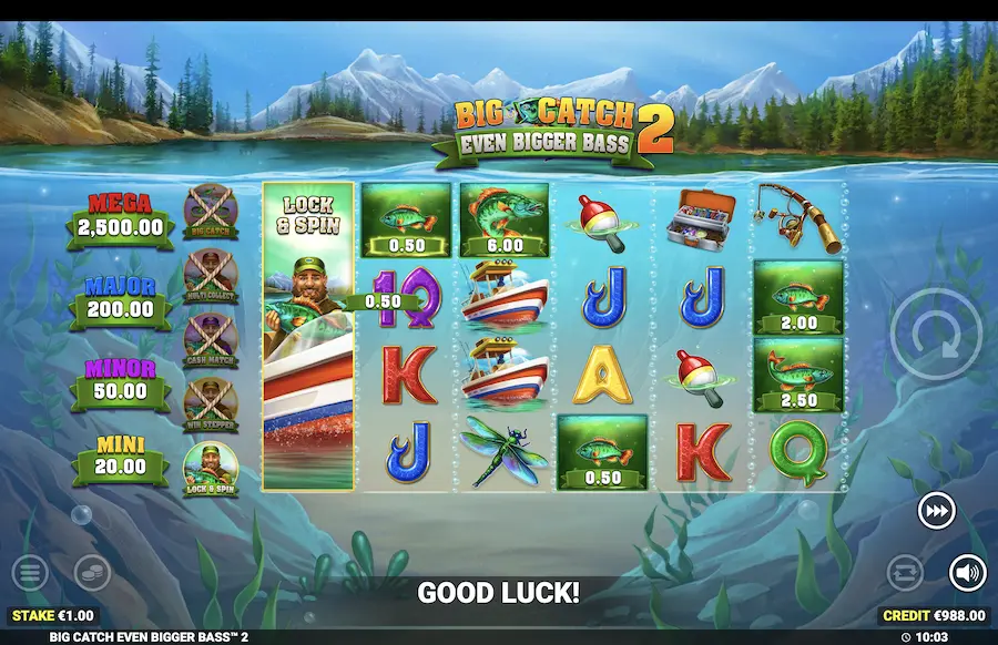 Big Catch Even Bigger Bass 2 Slot Blueprint Gaming