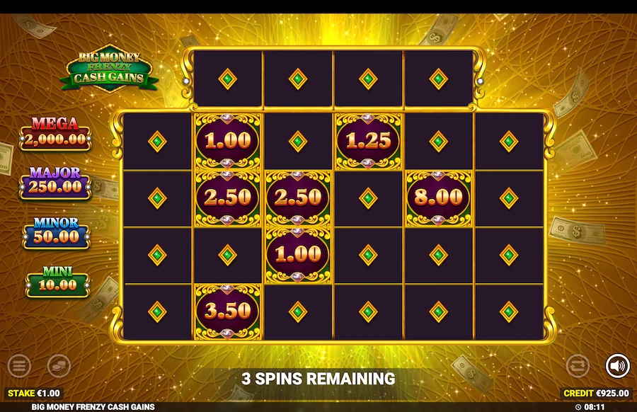Big Money Frenzy Cash Gains Slot Blueprint Gaming