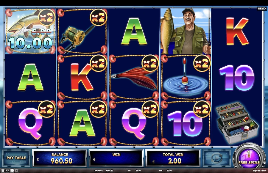 Slot Memancing Ukuran Besar Red Rake Gaming