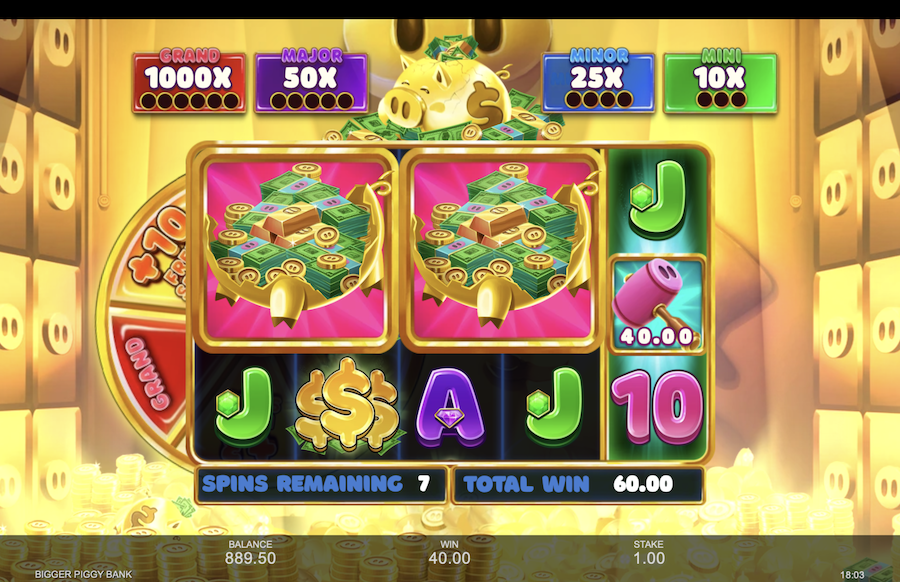 Bigger Piggy Bank slot Inspired Gaming