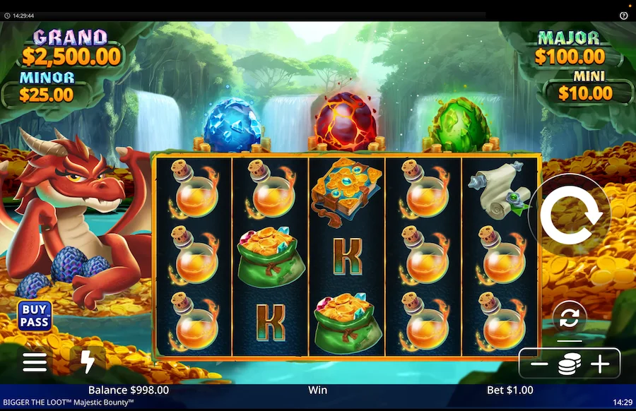 Bigger The Loot Majestic Bounty Gameplay