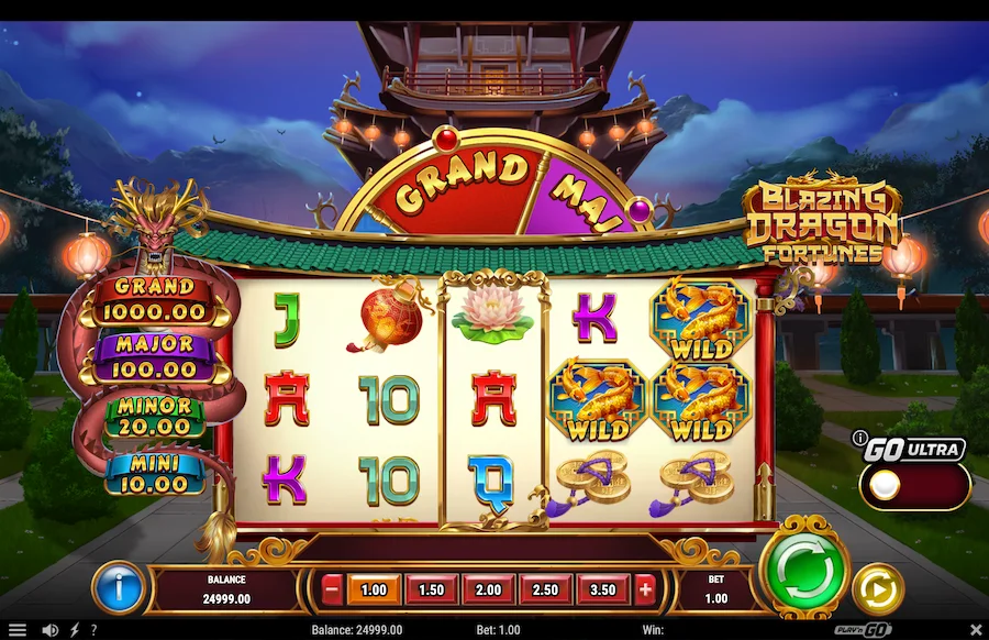 Blazing Dragon Fortunes Slot Play'n GO