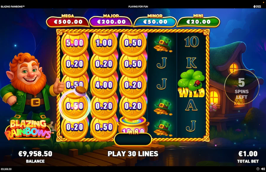 Blazing Rainbows Gameplay