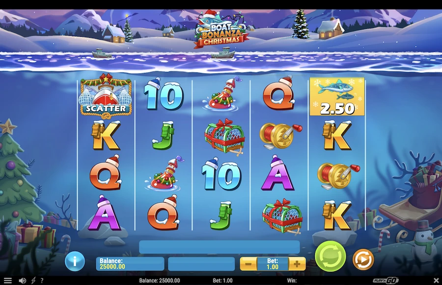 Boat Bonanza Christmas slot Play'n GO