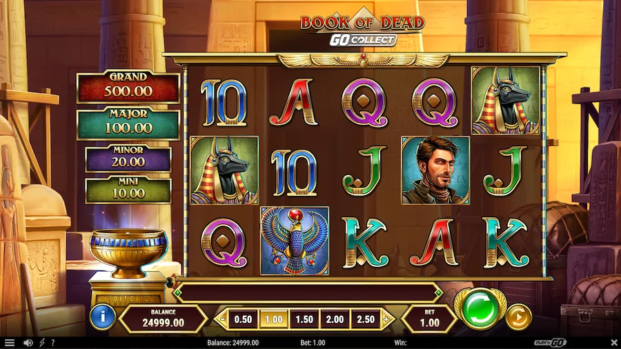 Book Of Dead Go Collect Play N Go