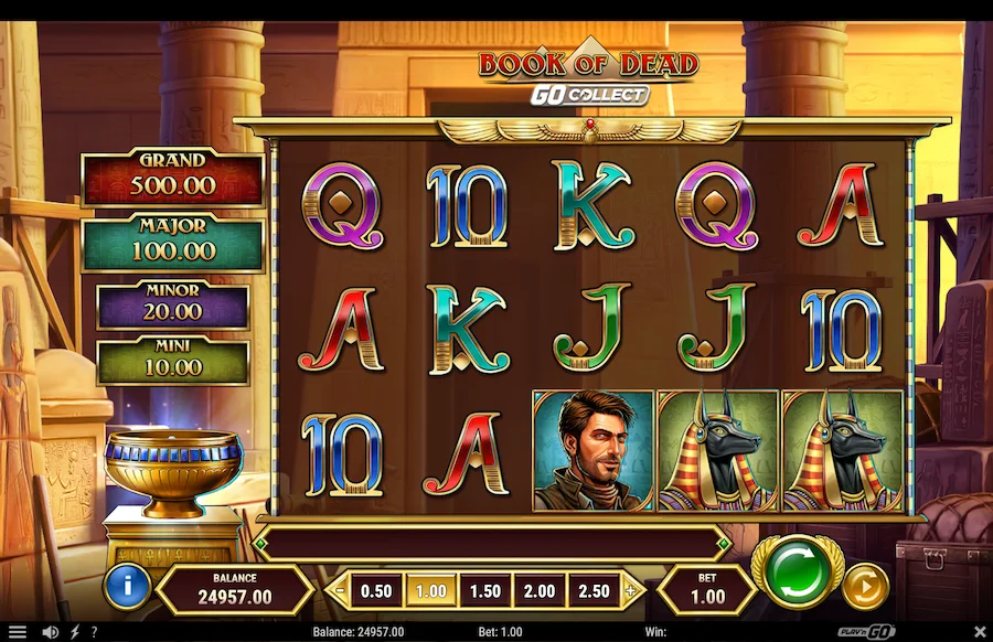 Book Of Dead Go Collect Slot Play'n GO
