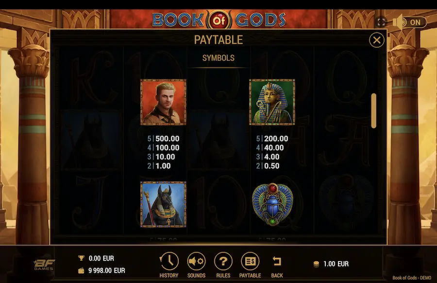 Book of Gods Slot