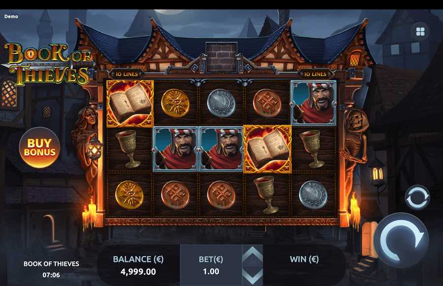 Book Of Thieves Slot Base Game