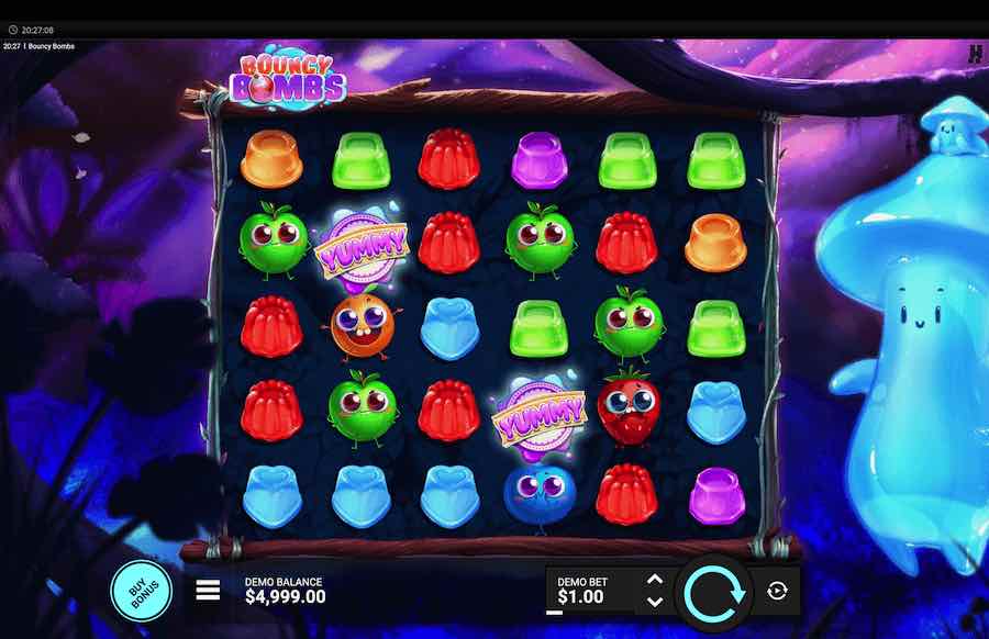 Bouncy Bombs Slot Base Game