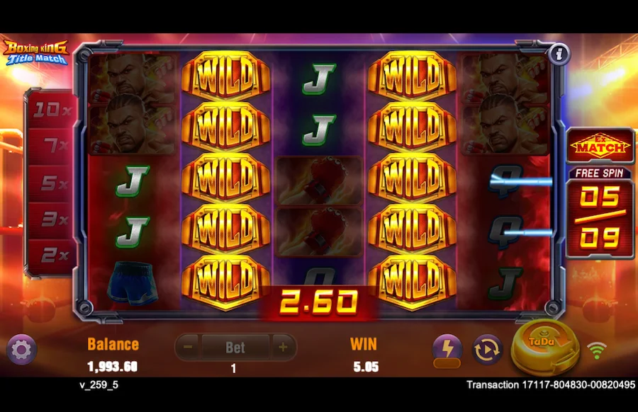 Boxing King Title Match Slot