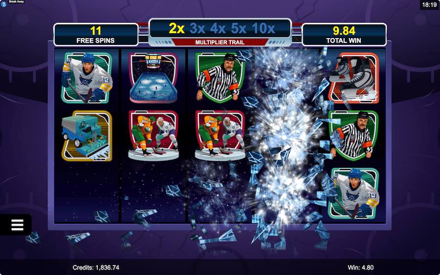 Land 3 Or More Scatters In View During Base Game Play To Trigger The Free Spins Feature On Break Away Video Slot