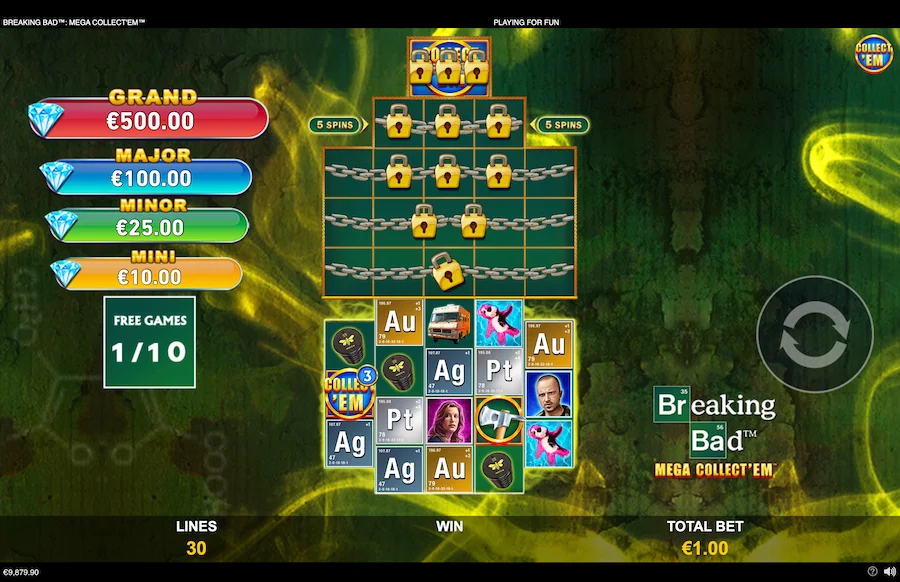 Breaking Bad Mega Collect Em Gameplay