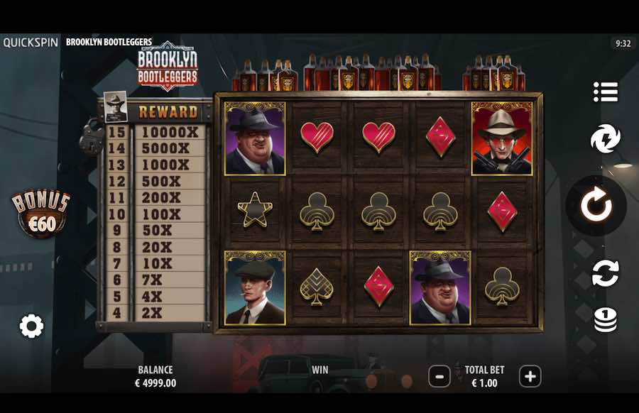 Brooklyn Bootleggers Slot Base Game