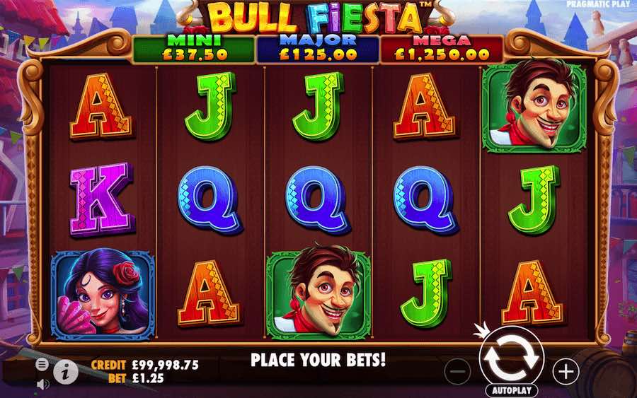 Spin The Colourful Reels Of Bull Fiesta Online Slot From Pragmatic Play, And Up To 2,500x Your Stake With 5 Reels And 25 Fixed Paylines
