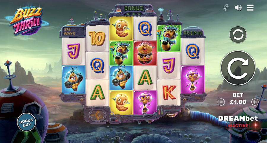 Buzz Thrill Slot Dreamspin