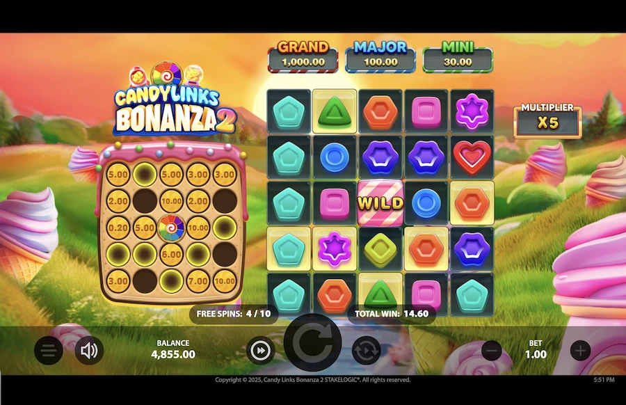 Candy Links Bonanza Slot Stakelogic
