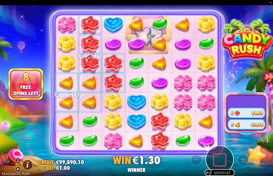 Candy Rush Gameplay